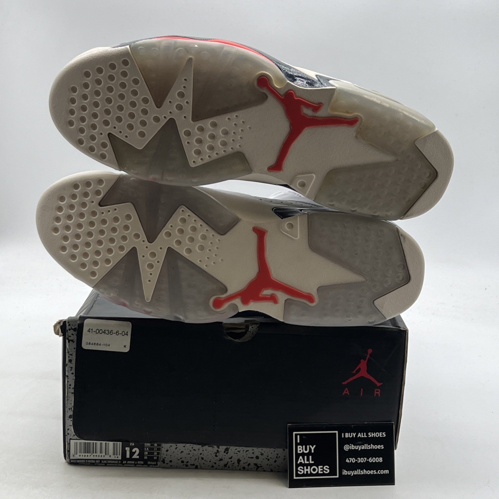 Size 12 - Air Jordan 6 Retro Tinker (384664-104)