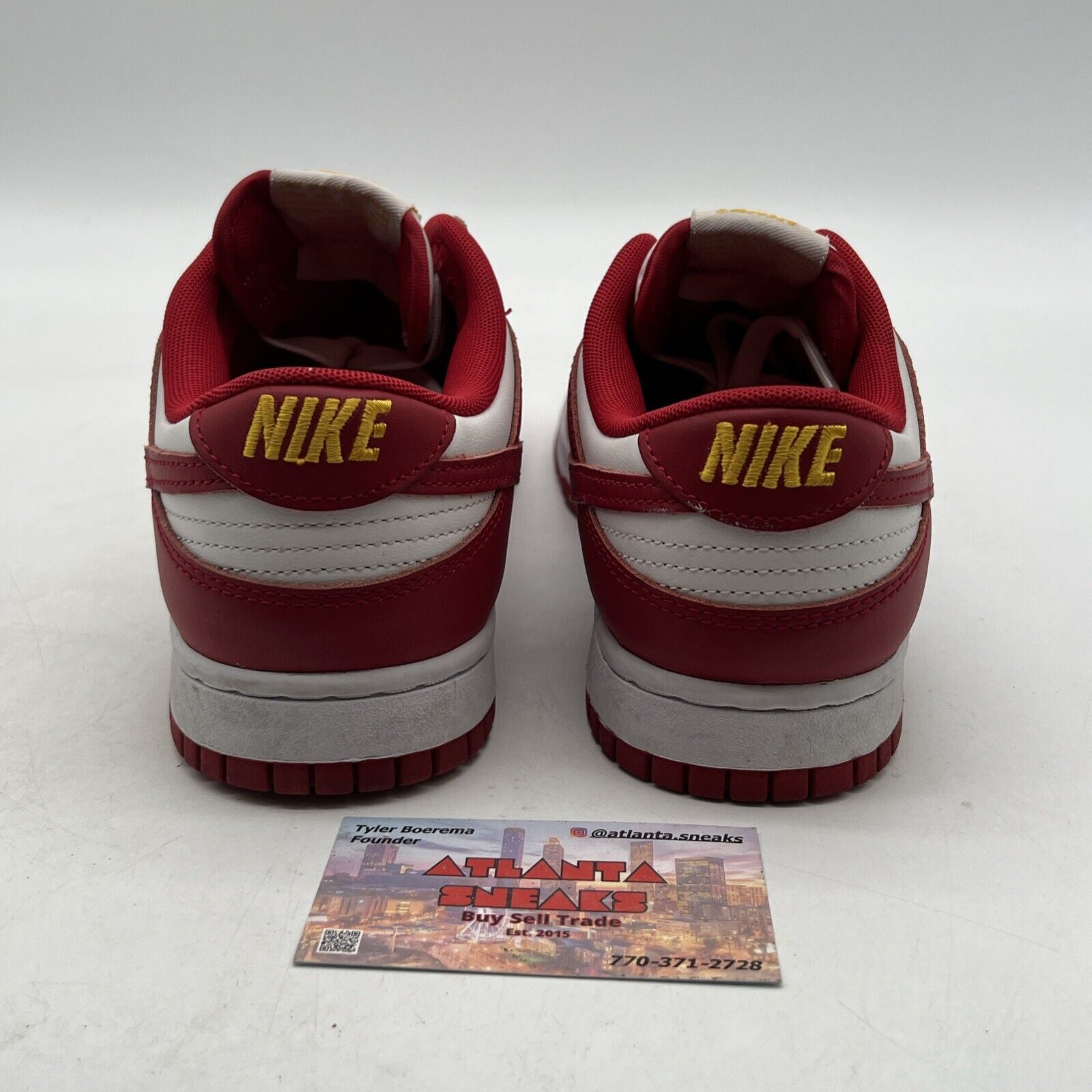 Size 8.5 - Nike Dunk Low Gym Red (DD139-602)