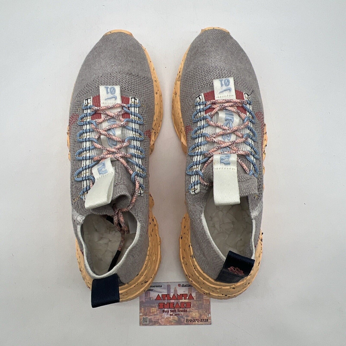 Size 11.5 - Nike Space Hippie 01 Melon Tint Grey Orange (DJ3056-003)