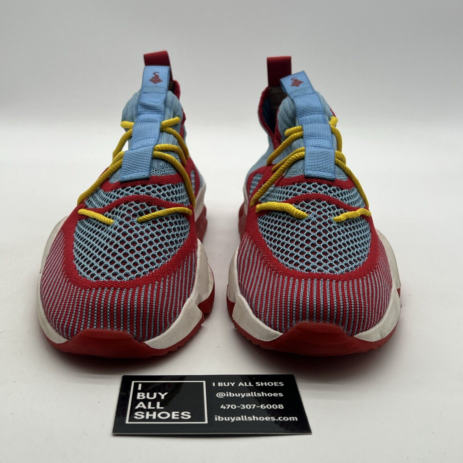 Size 11 - Sia Good Shoes Chucky Vultures Red/Blue/Yellow