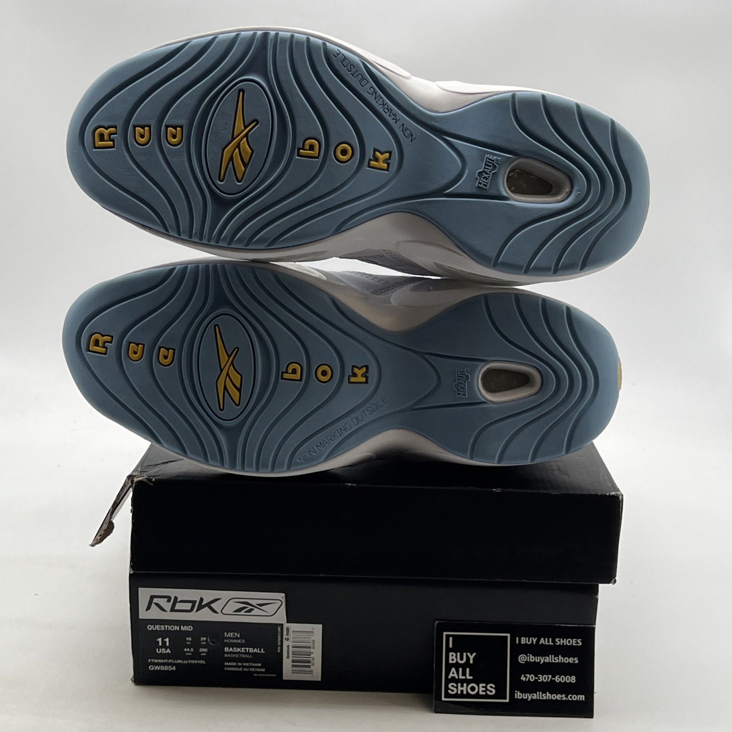 Size 11 - Reebok Question Mid On to the Next (GW8854)