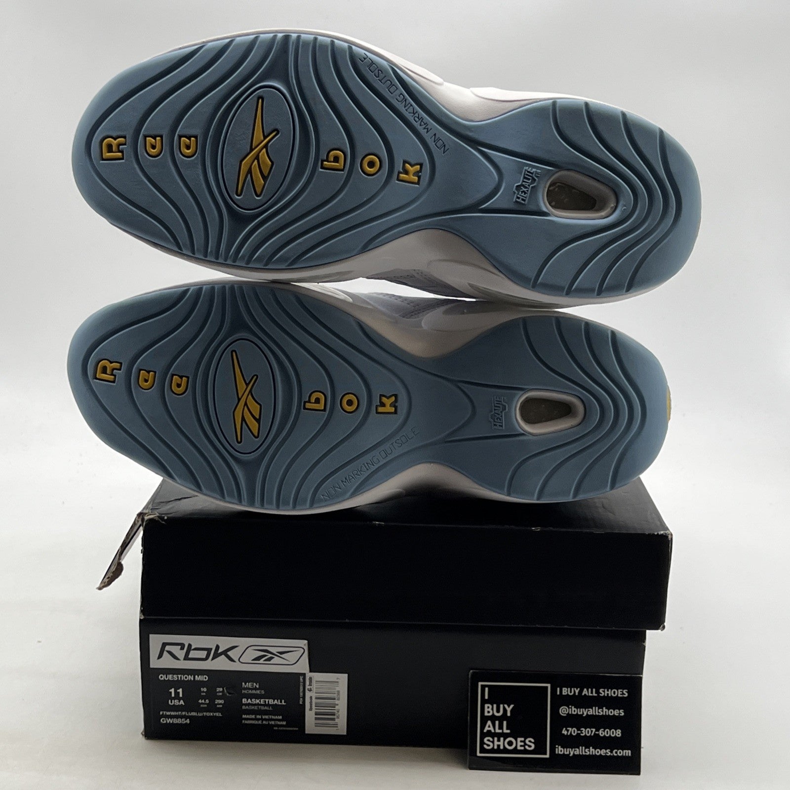 Size 11 - Reebok Question Mid On to the Next (GW8854)