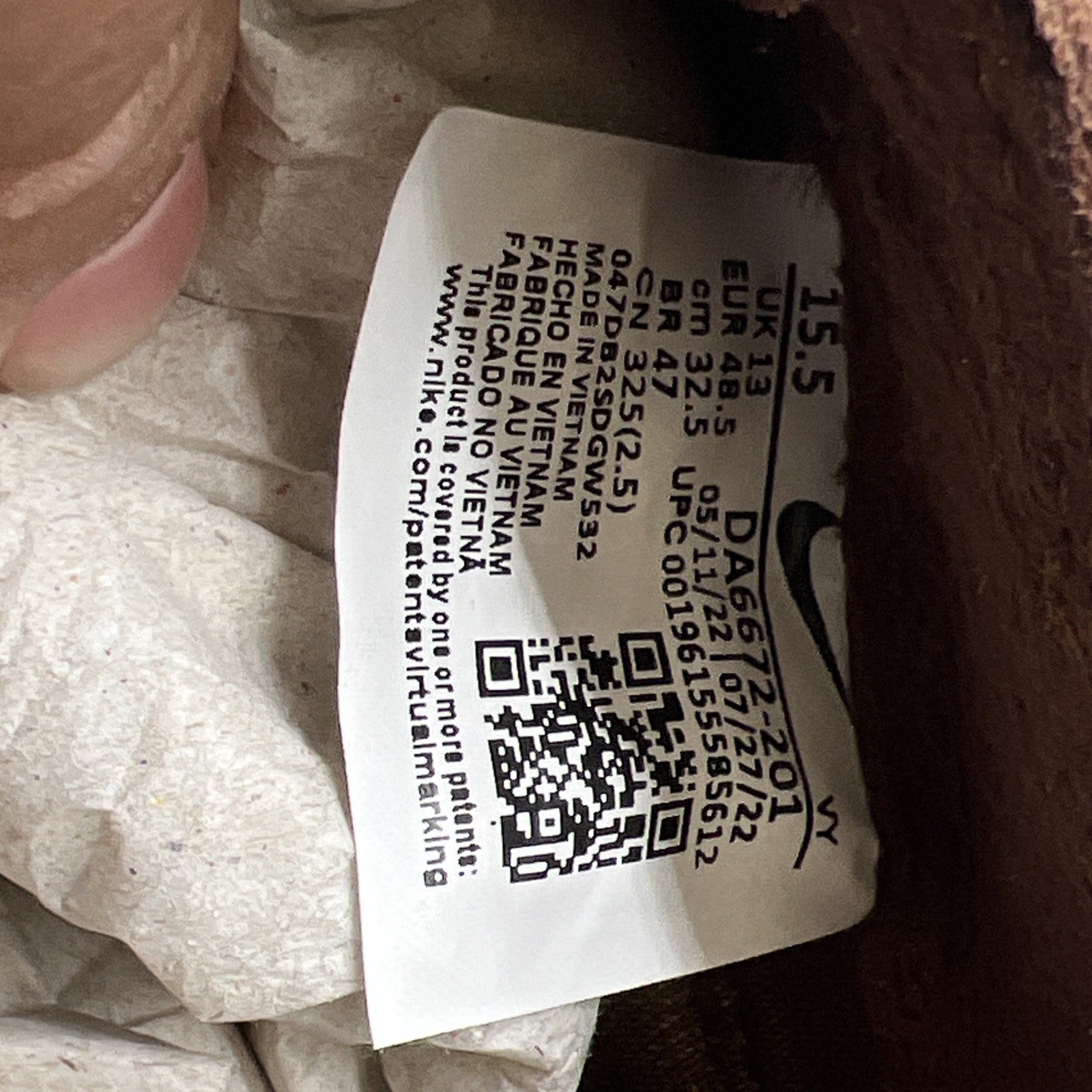 Size 15.5 - Nike x Tom Sachs NikeCraft General Purpose Shoes (DA6672-201)