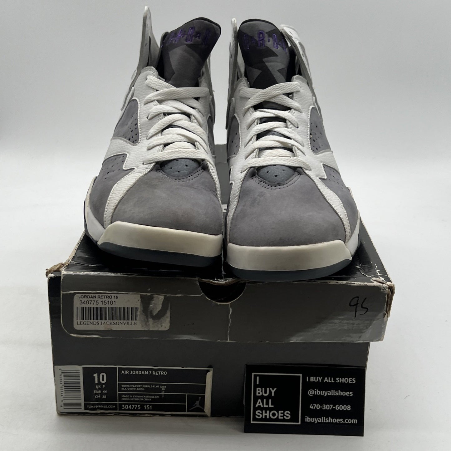 Size 10 - Air Jordan 7 Retro Flint (304775-151)