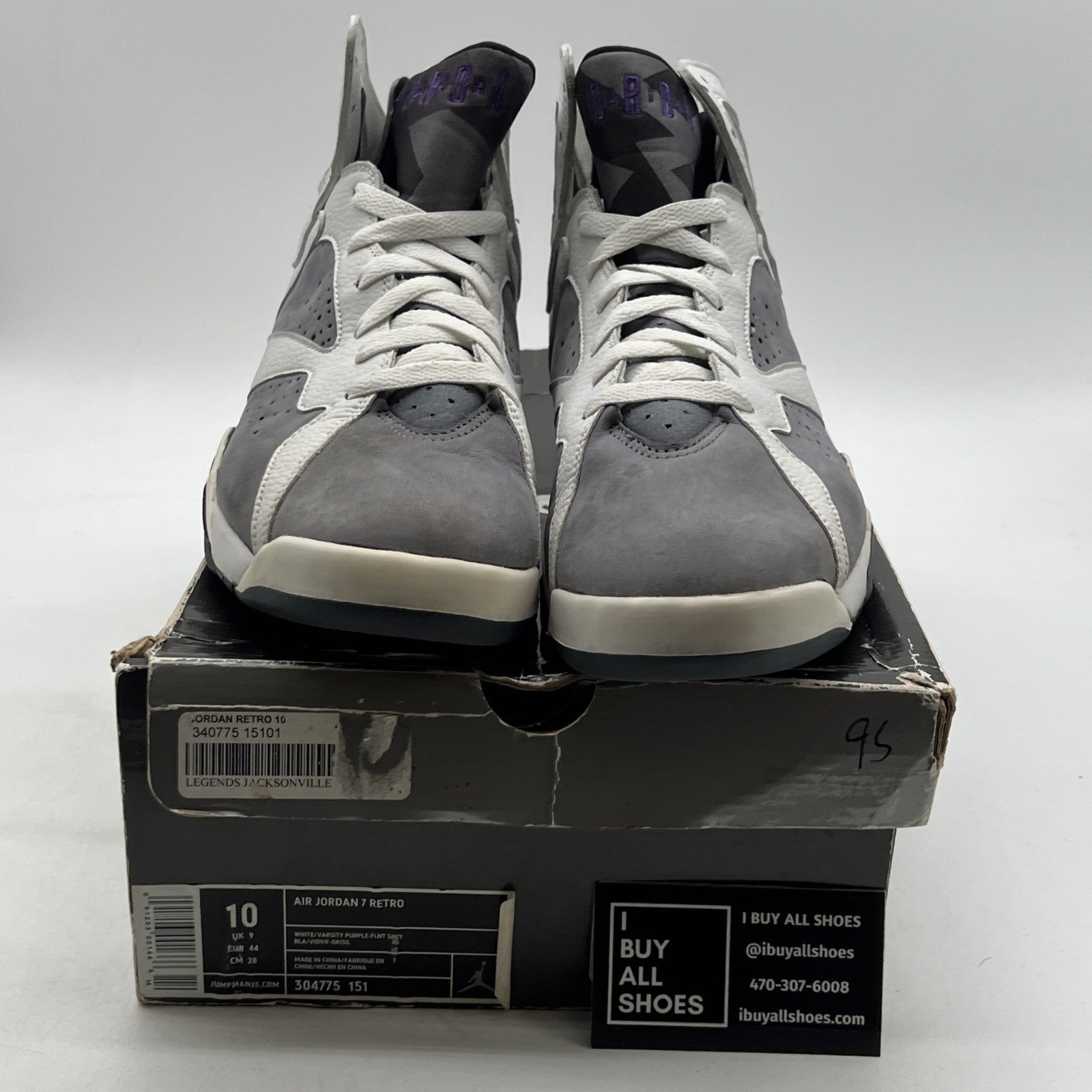Size 10 - Air Jordan 7 Retro Flint (304775-151)