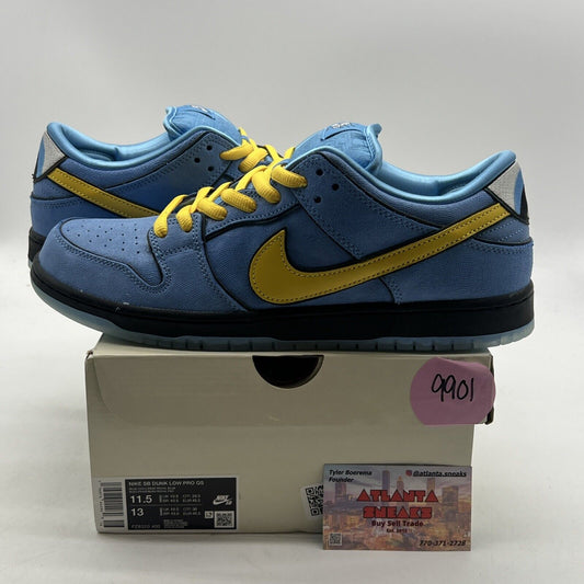 Size 11.5 - Nike The Powerpuff Girls x Dunk Pro SB QS Low Bubbles (FZ8320-400)