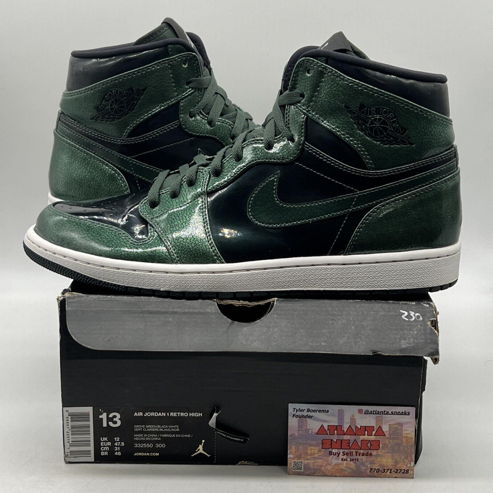 Size 13 - Air Jordan 1 High Anti-Gravity Machines (332550-300)