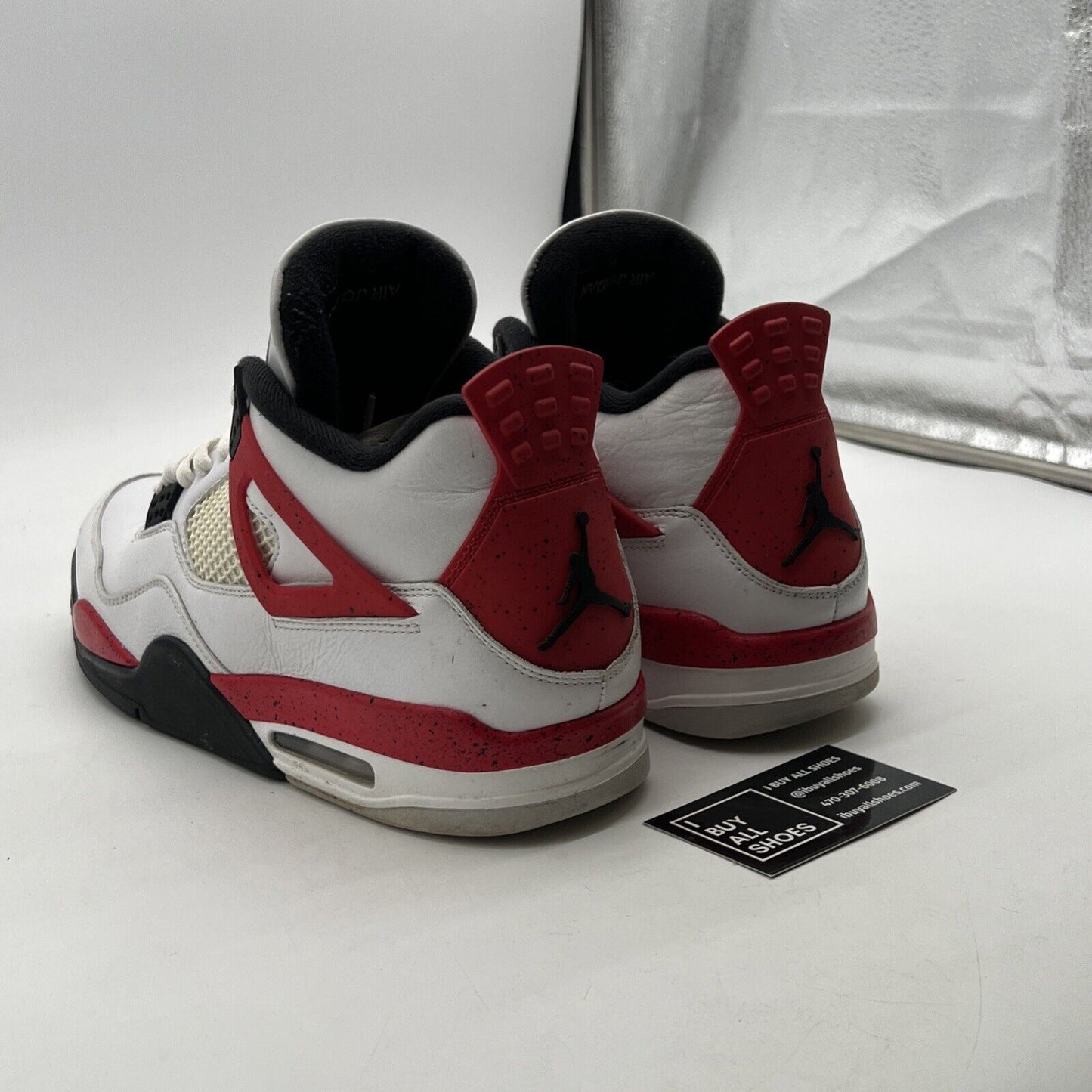 Size 12 - Air Jordan 4 Retro Mid Red Cement (DH6927-161)