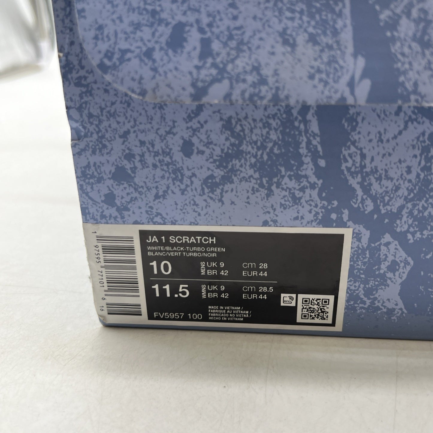 Size 10 - Nike Ja 1 Reverse Scratch (FV5957-100)