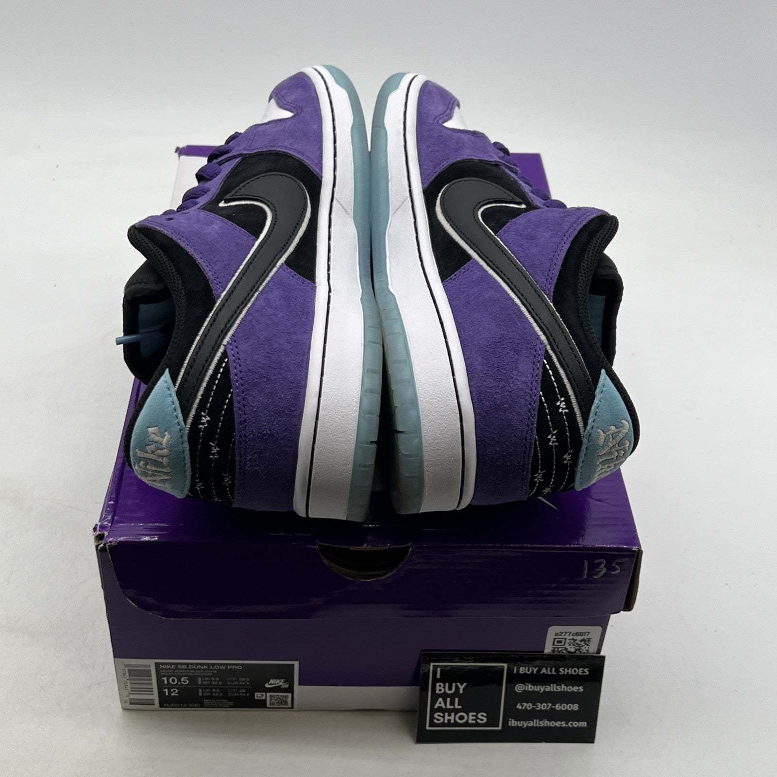 Size 10.5 - Nike Hayley Wilson x Dunk SB Low Court Purple (HJ0513-500)