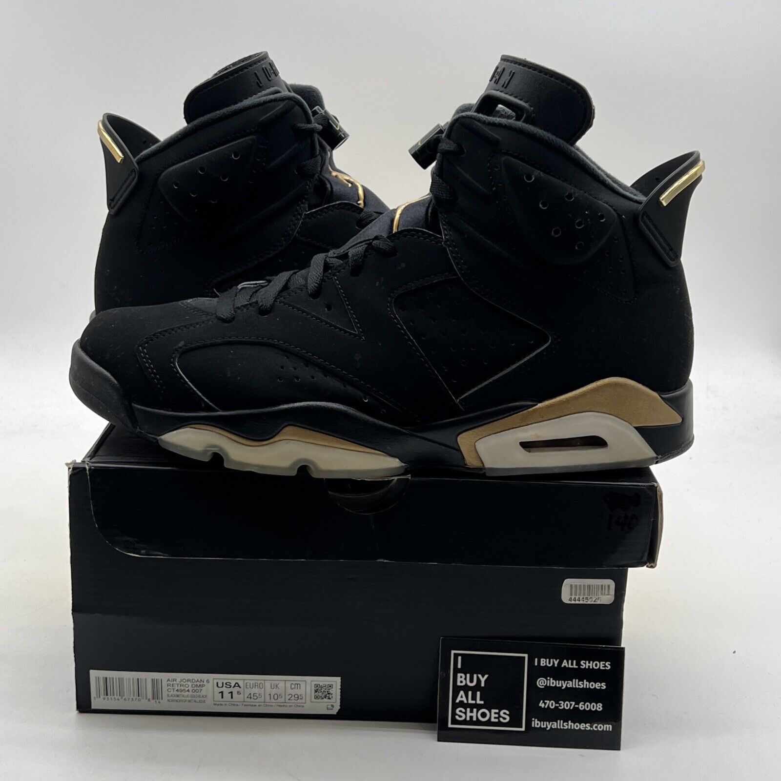 Size 11.5 - Air Jordan 6 Retro Defining Moments 2020 (CT4954-007)