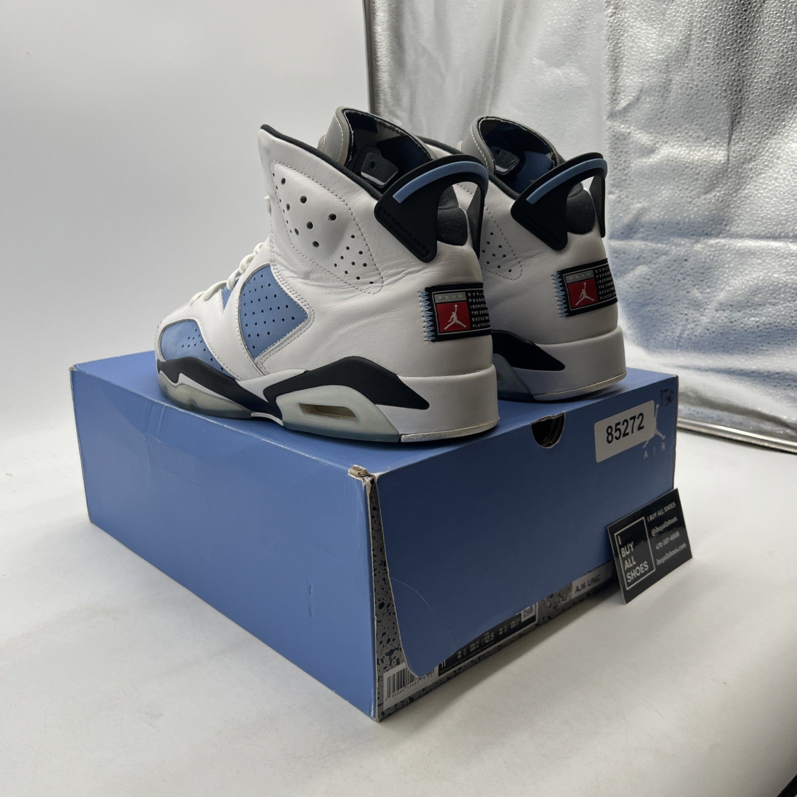 Size 11 - Air Jordan 6 Retro UNC (CT8529-410)