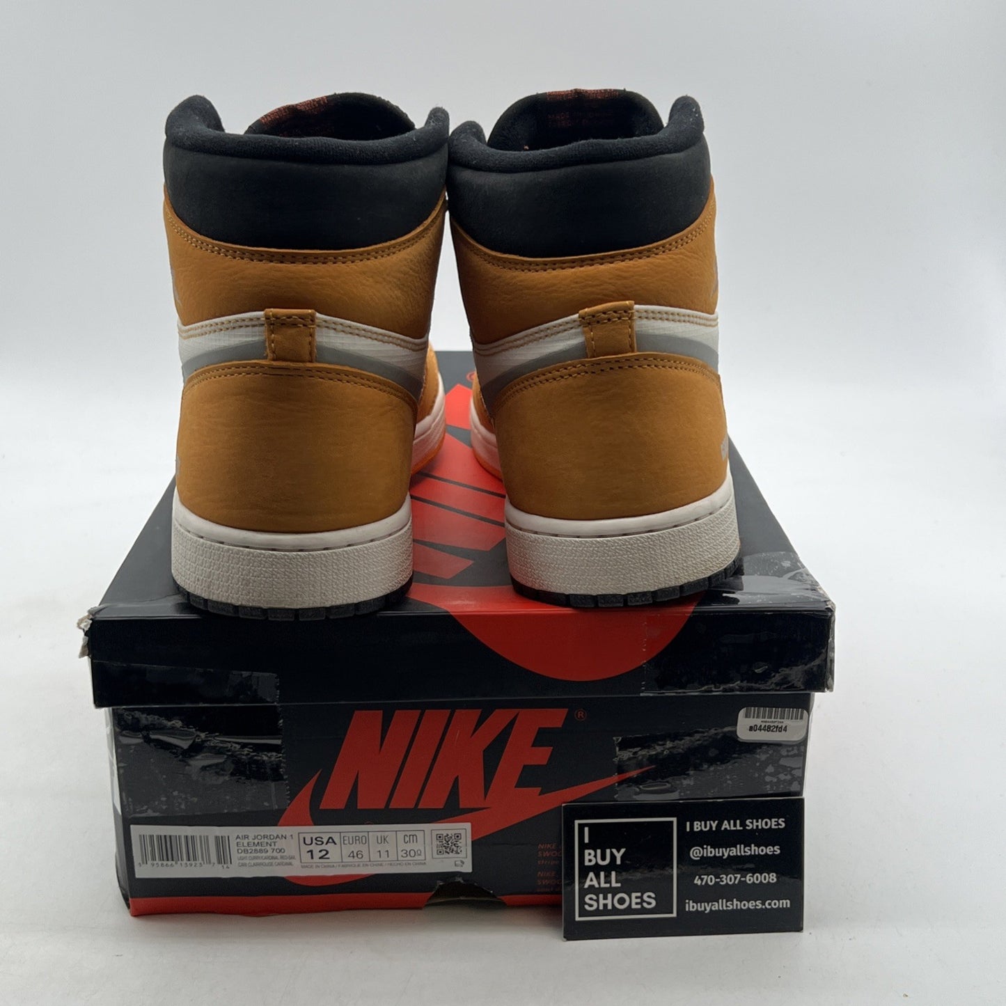 Size 12 - Air Jordan 1 Element GORE-TEX High Light Curry (DB2889-700)