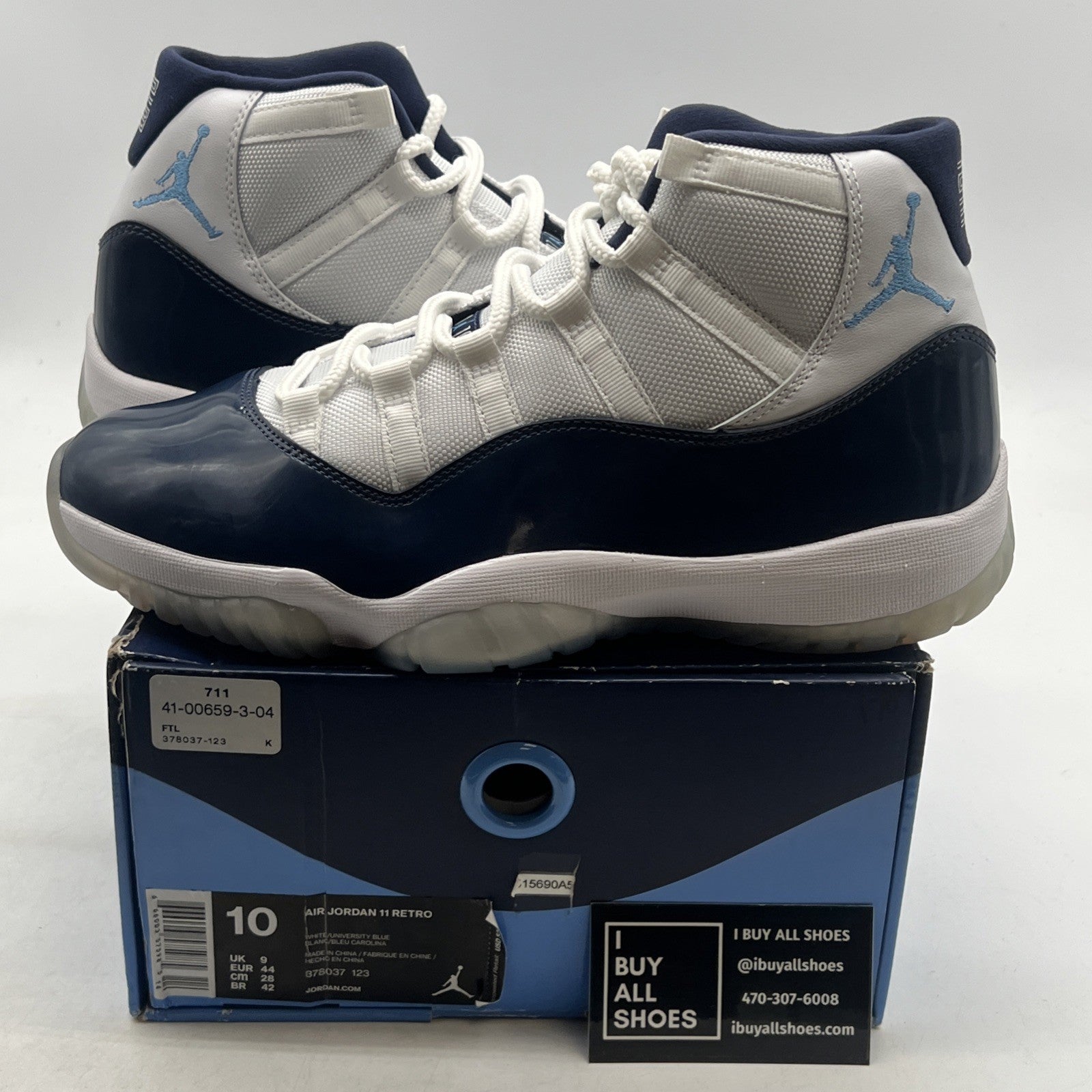 Size 10 - Air Jordan 11 Retro High Win Like '82 (378037-123)