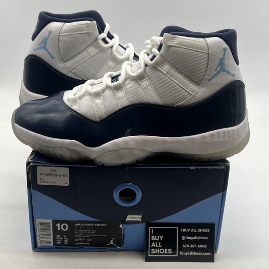 Size 10 - Air Jordan 11 Retro High Win Like '82 (378037-123)