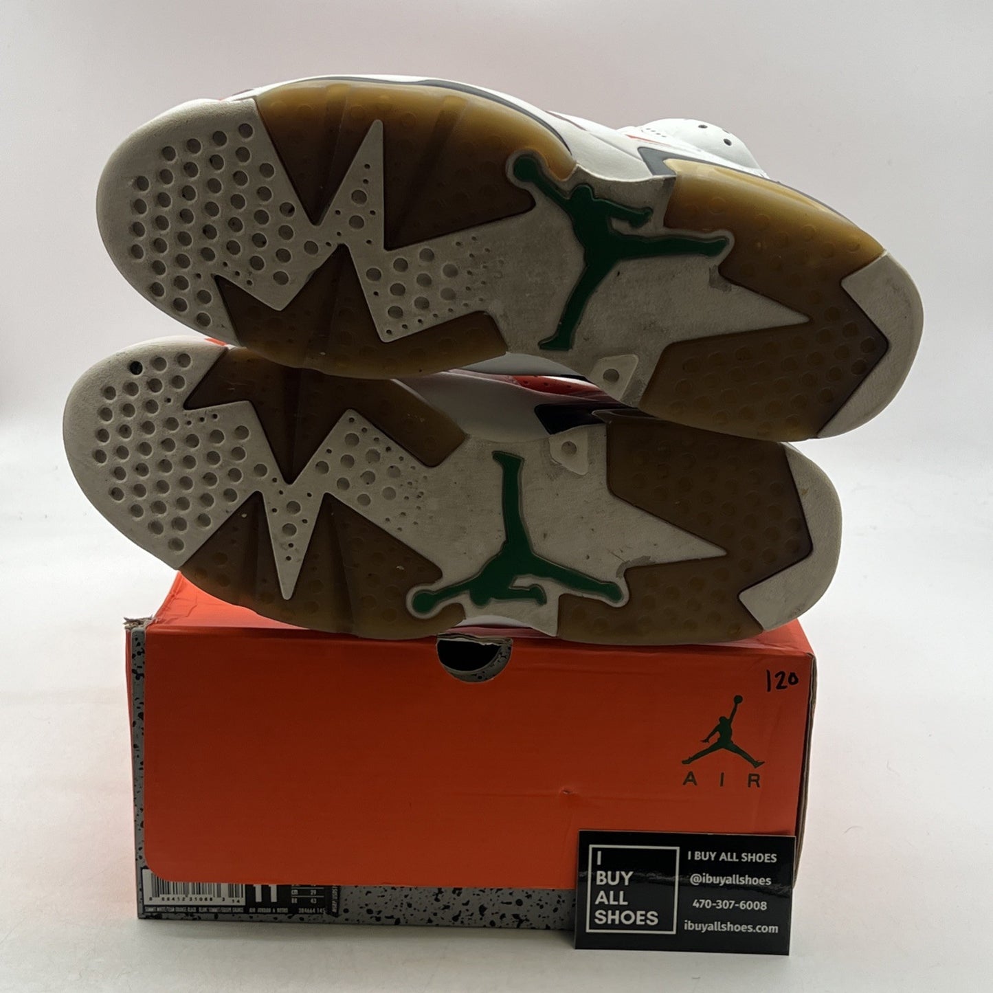Size 11 - Air Jordan 6 Retro Gatorade (384664-145)