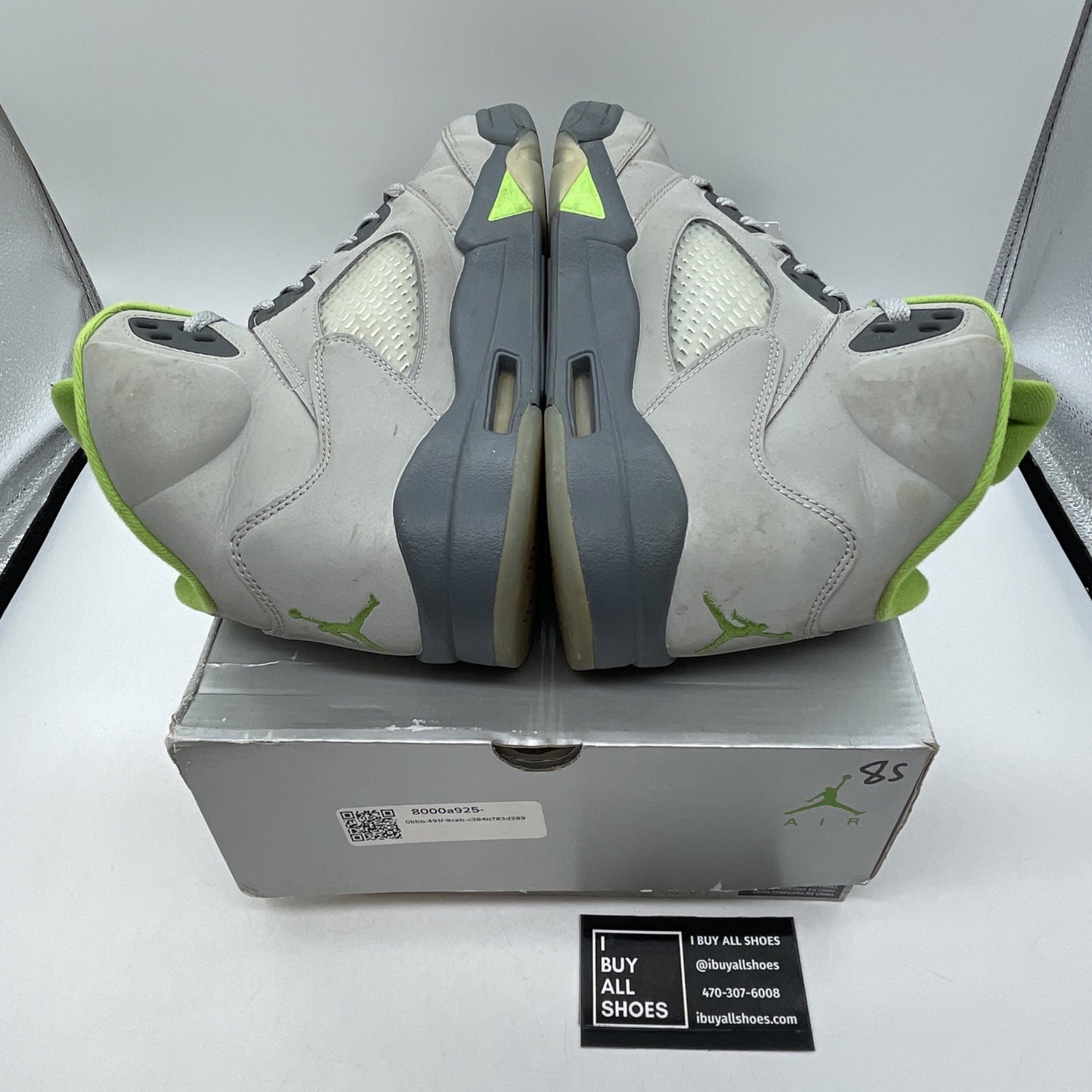 Size 8.5 - Jordan 5 Retro Green Bean Grey Leather (DM9014-003)