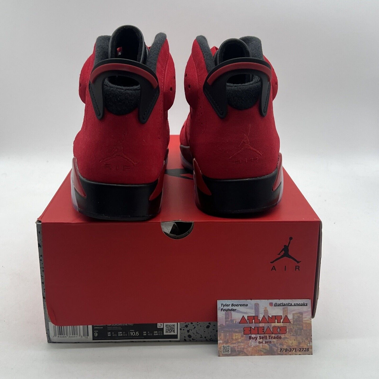 Size 9 - Air Jordan 6 Retro Toro Bravo (CT8529-600)