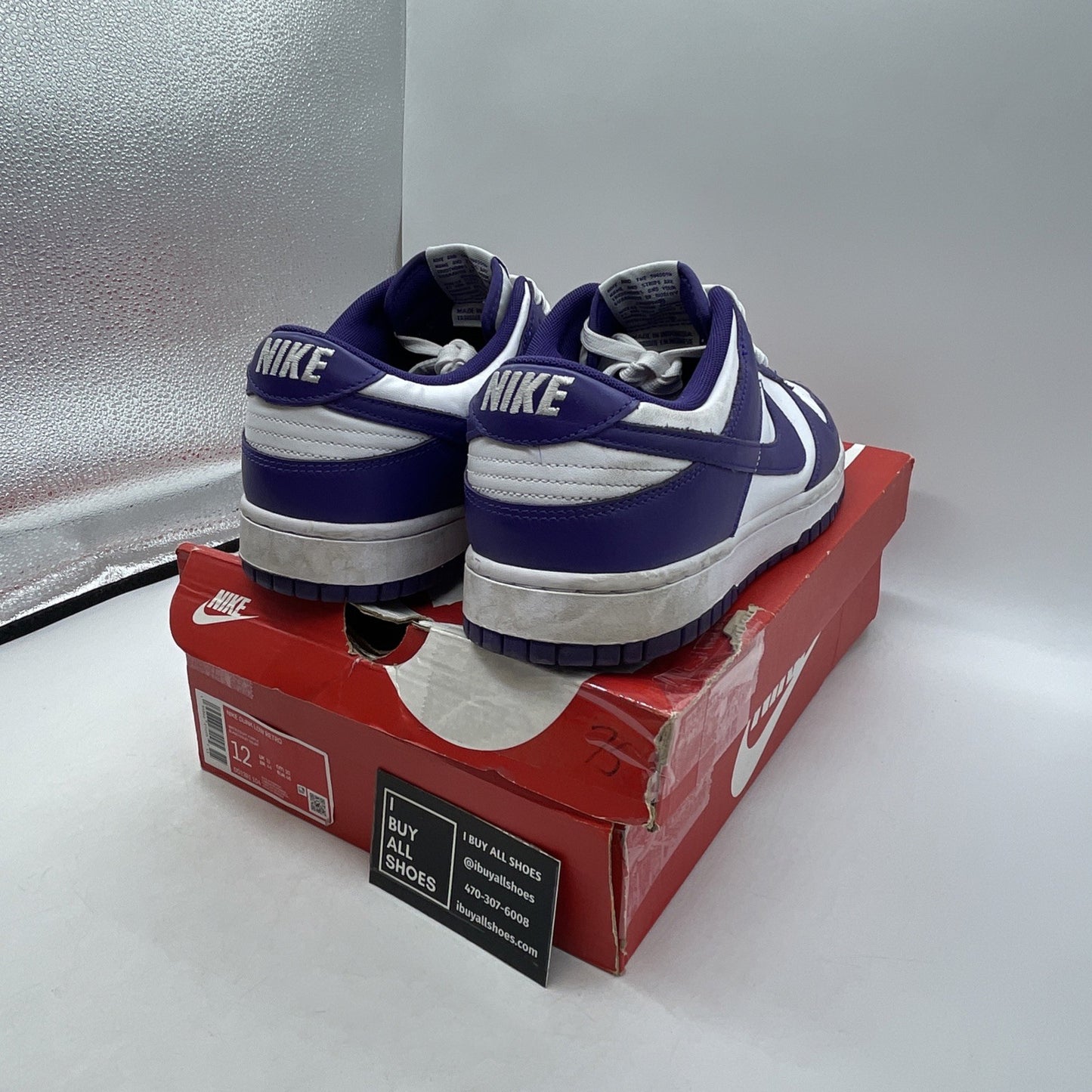 Size 12 - Nike Dunk Low Retro Court Purple 2022 (DD1391-104)