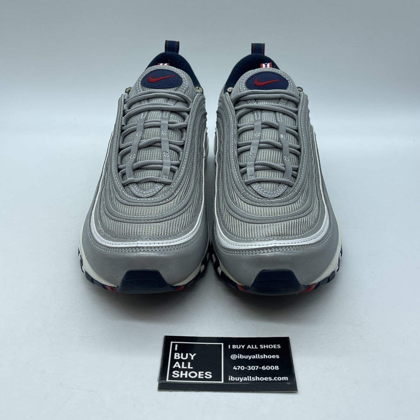 Size 12 - Nike Air Max 97 OG SP Puerto Rico Grey Suede Leather (DH2319-001)
