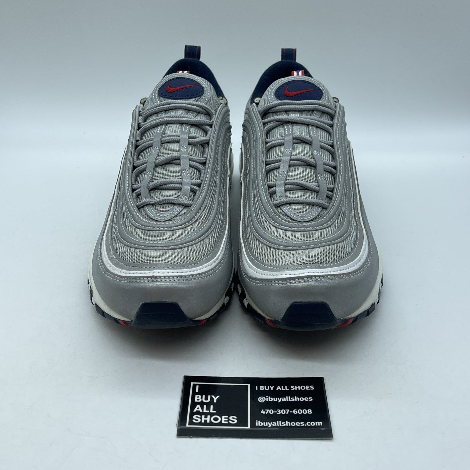 Size 12 - Nike Air Max 97 OG SP Puerto Rico Grey Suede Leather (DH2319-001)
