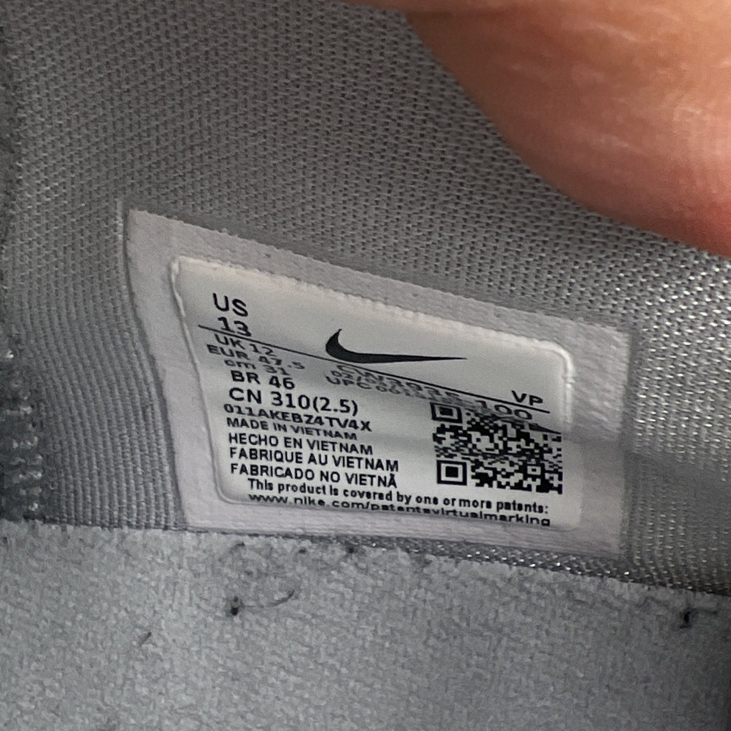 Size 13 - Nike KD 14 'Home' White Wolf Grey (CW3935-100)