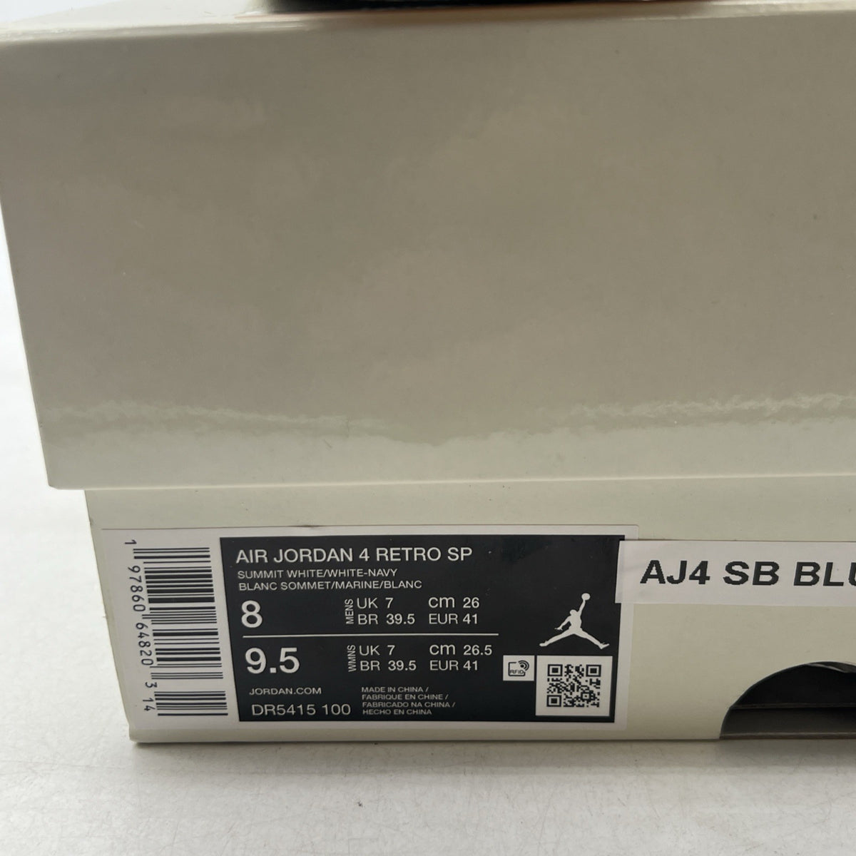 Size 8 - Nike SB x Air Jordan 4 Retro SP Navy (DR5415-100)