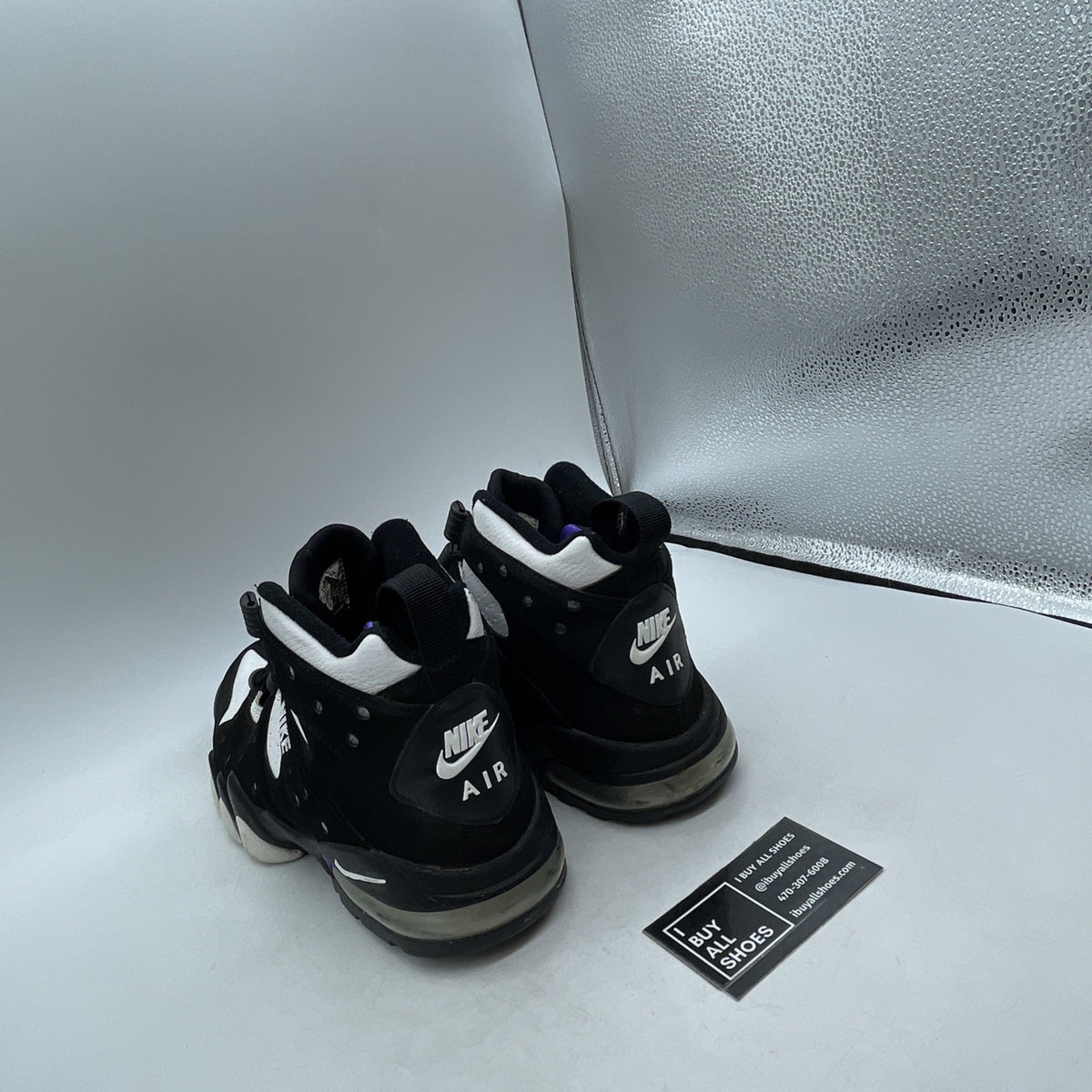 Size 9.5 - Nike Air Max 2 CB 94 2009 Black Purple