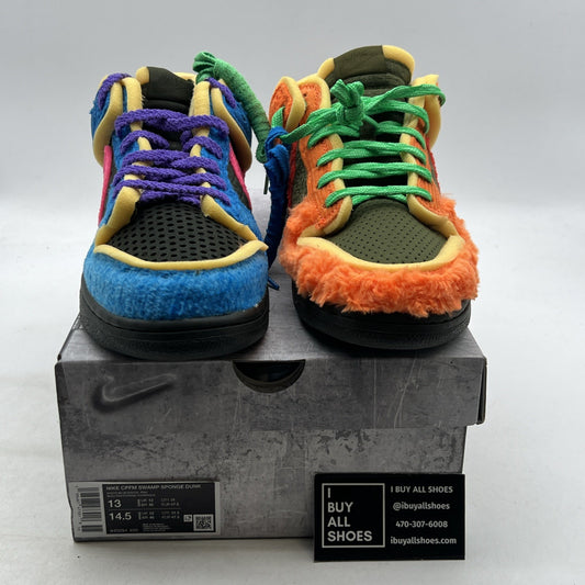 Size 13 - Cactus Plant Flea Market x Nike Dunk Low Swamp Sponge Pack - Photo