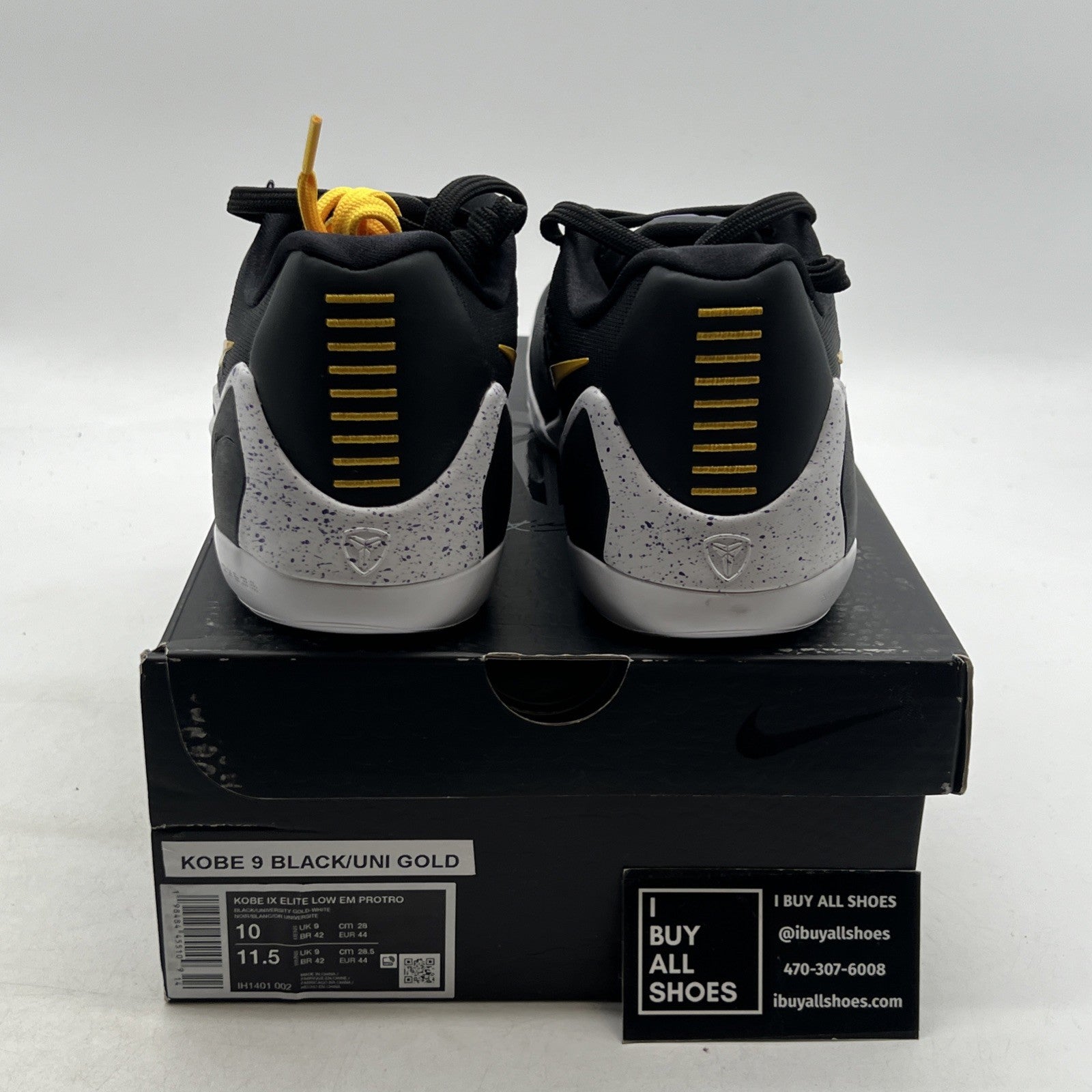 Size 10 - Nike Kobe 9 EM Protro TB Lakers Away (IH1401-002)