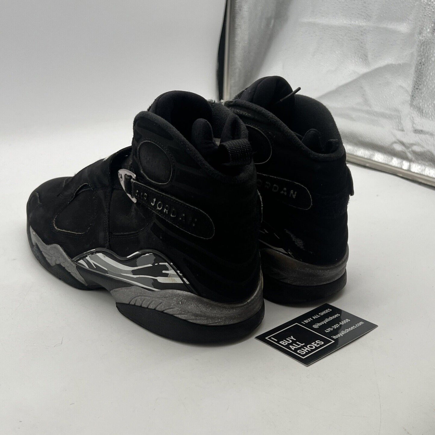 Size 11.5 - Air Jordan 8 Retro 2015 Chrome (305381-003)