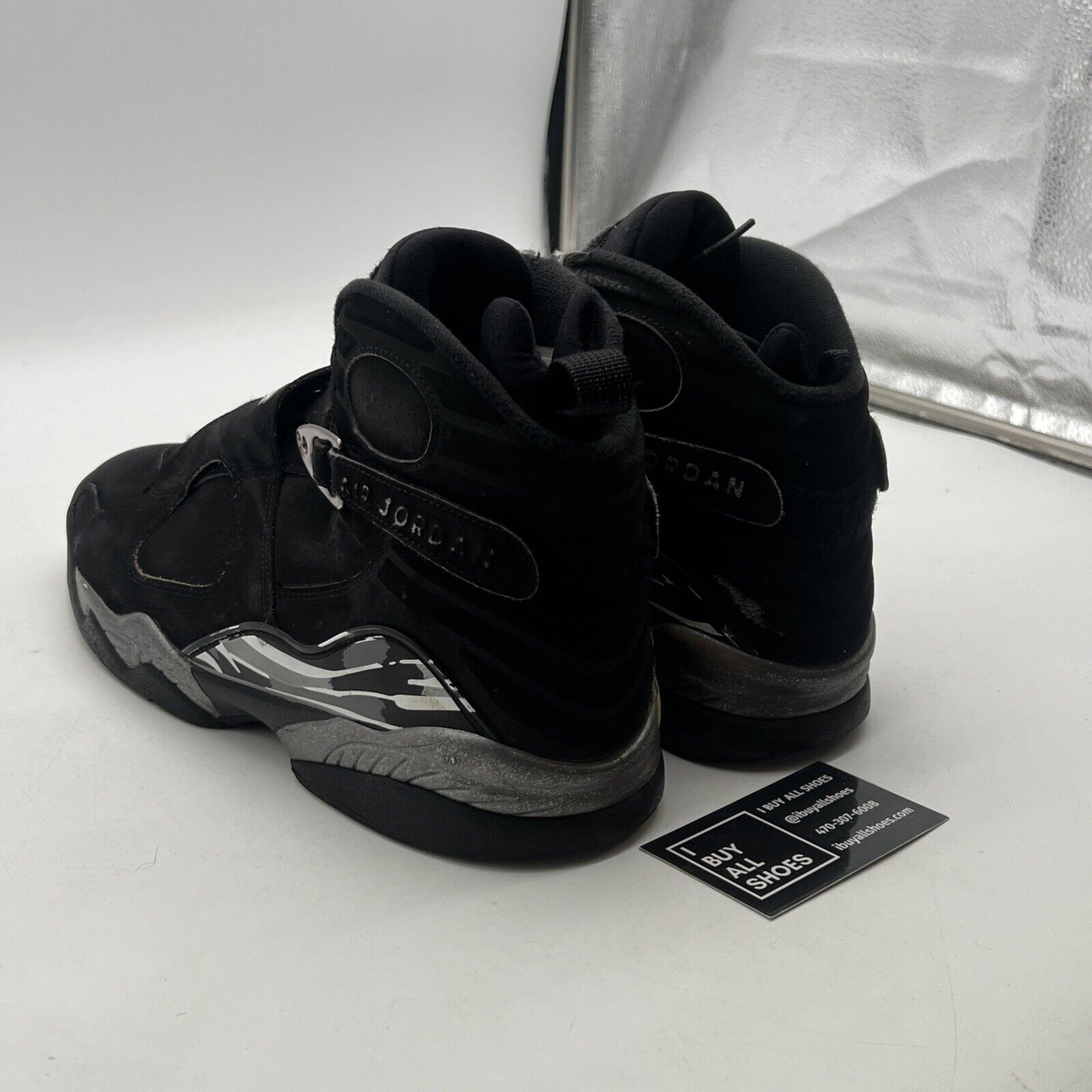 Size 11.5 - Air Jordan 8 Retro 2015 Chrome (305381-003)