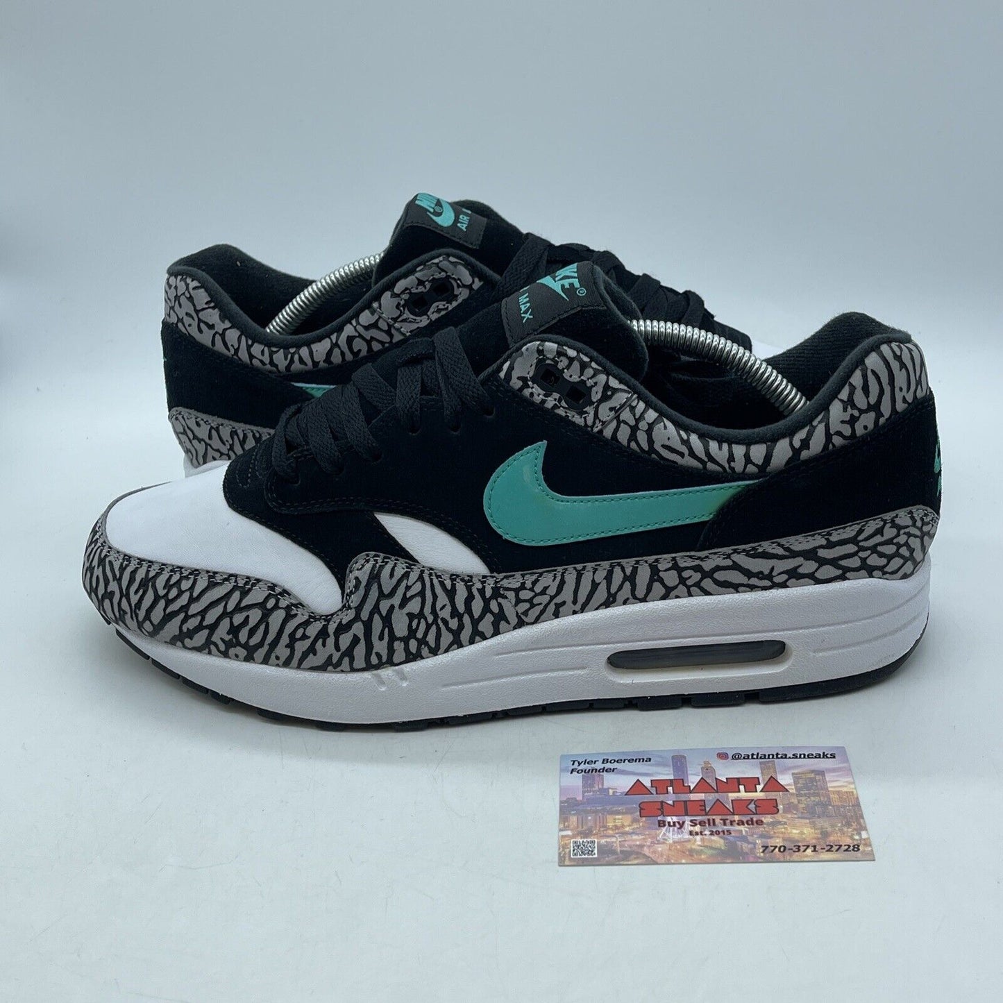 Size 10.5 - Nike Atmos x Air Max 1 Retro 2017 Elephant Suede Leather (908366-001