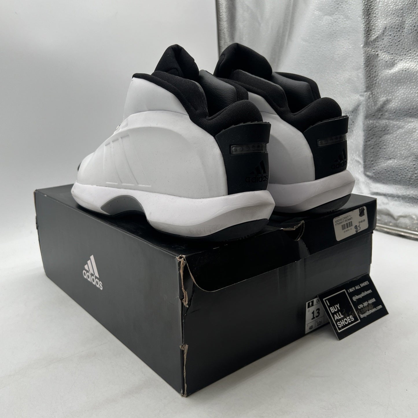 Size 13 - adidas Crazy 1 Kobe 2022 Stormtrooper (GY3810)
