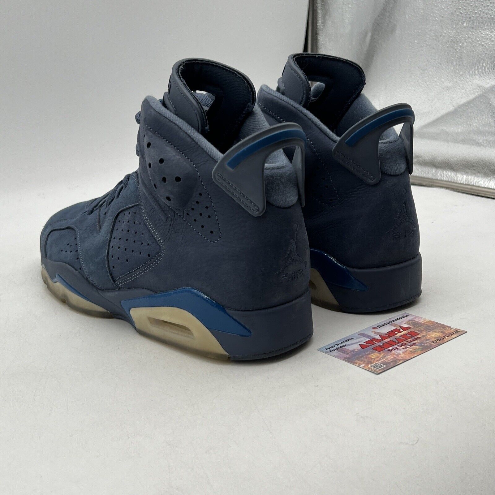 Size 11.5 - Air Jordan 6 Retro Diffused Blue (384664-400)