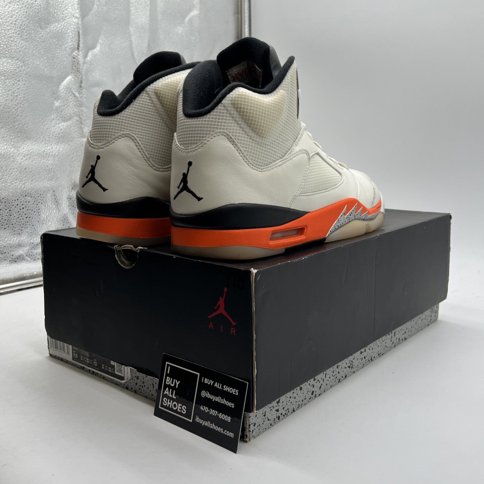 Size 11.5 - Air Jordan 5 Shattered Backboard (DC1060-100)
