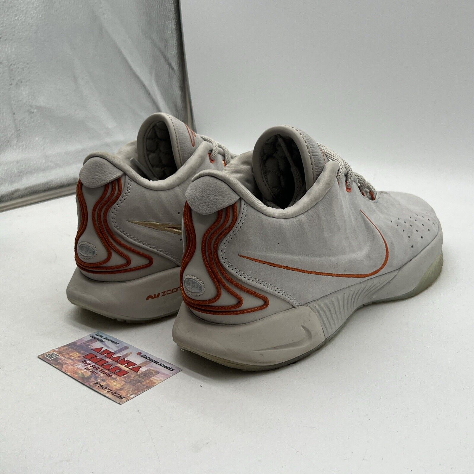 Size 12 - Nike LeBron 21 Akoya - Orange Tan Suede (FV2345-001)