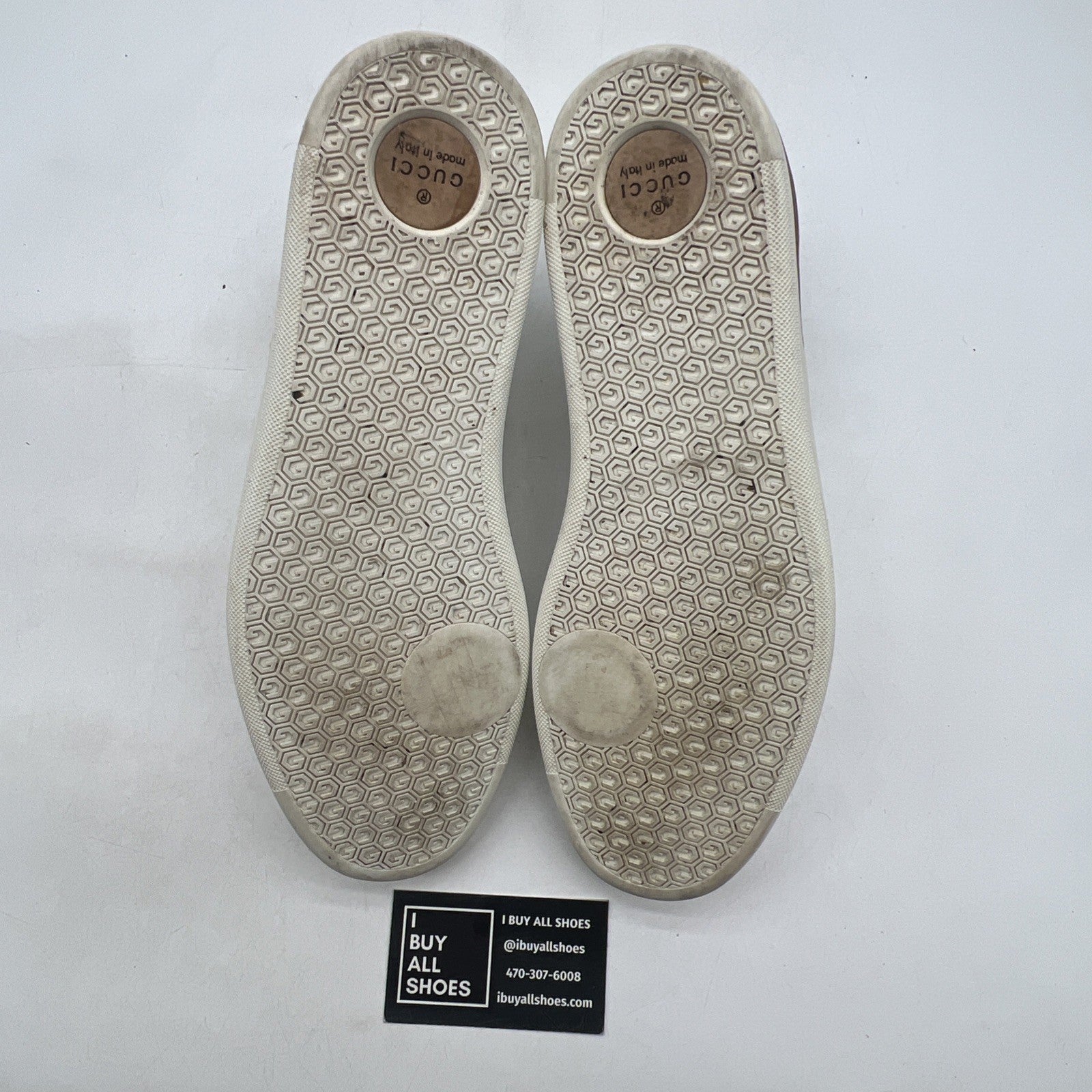 Size 10.5G - Gucci GG Logo White Men’s sneakers