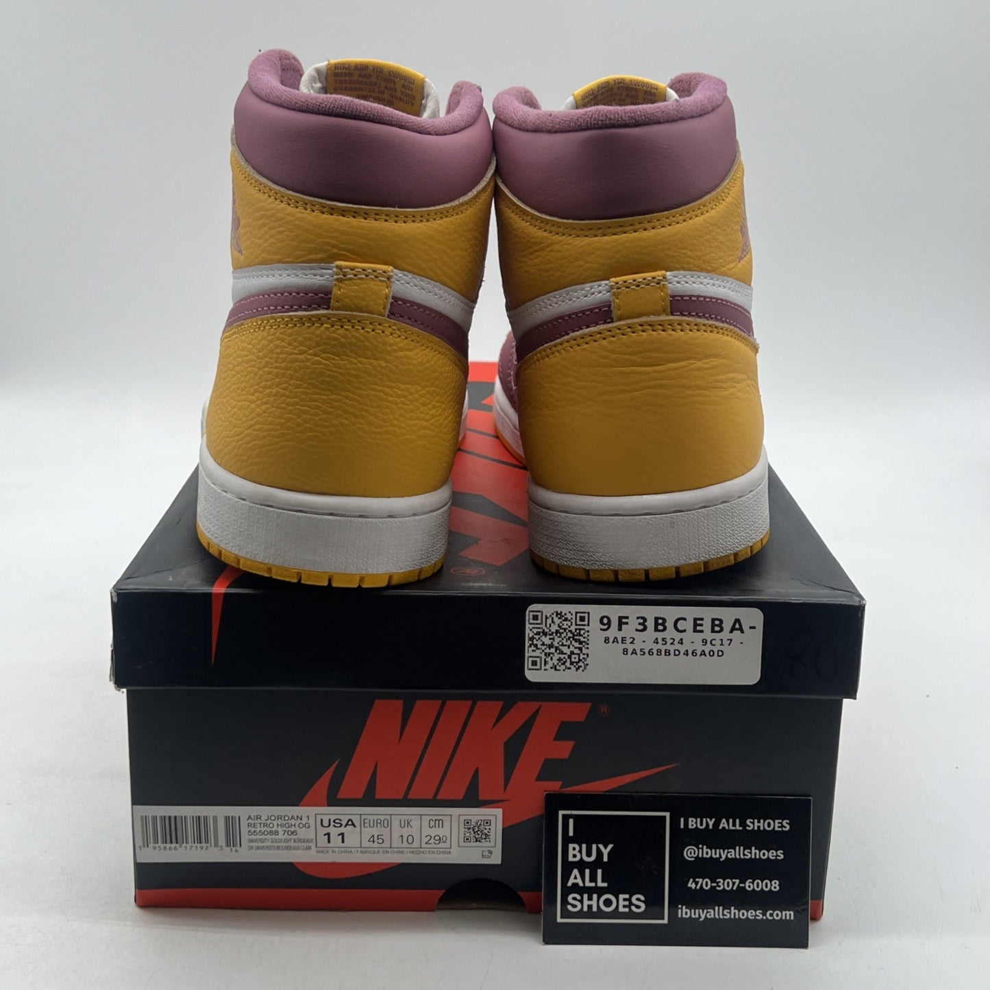 Size 11 - Air Jordan 1 Retro High OG Brotherhood 2022 (555088-706)