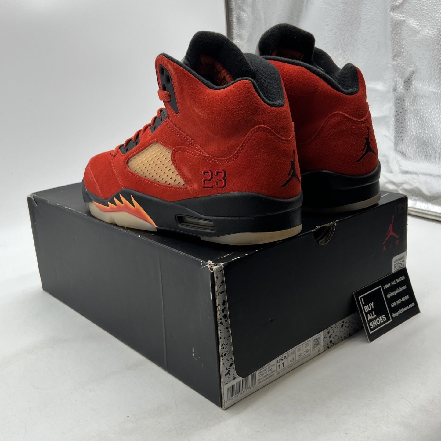 Size 11 - Air Jordan 5 Retro Dunk on Mars W (DD9336-800)