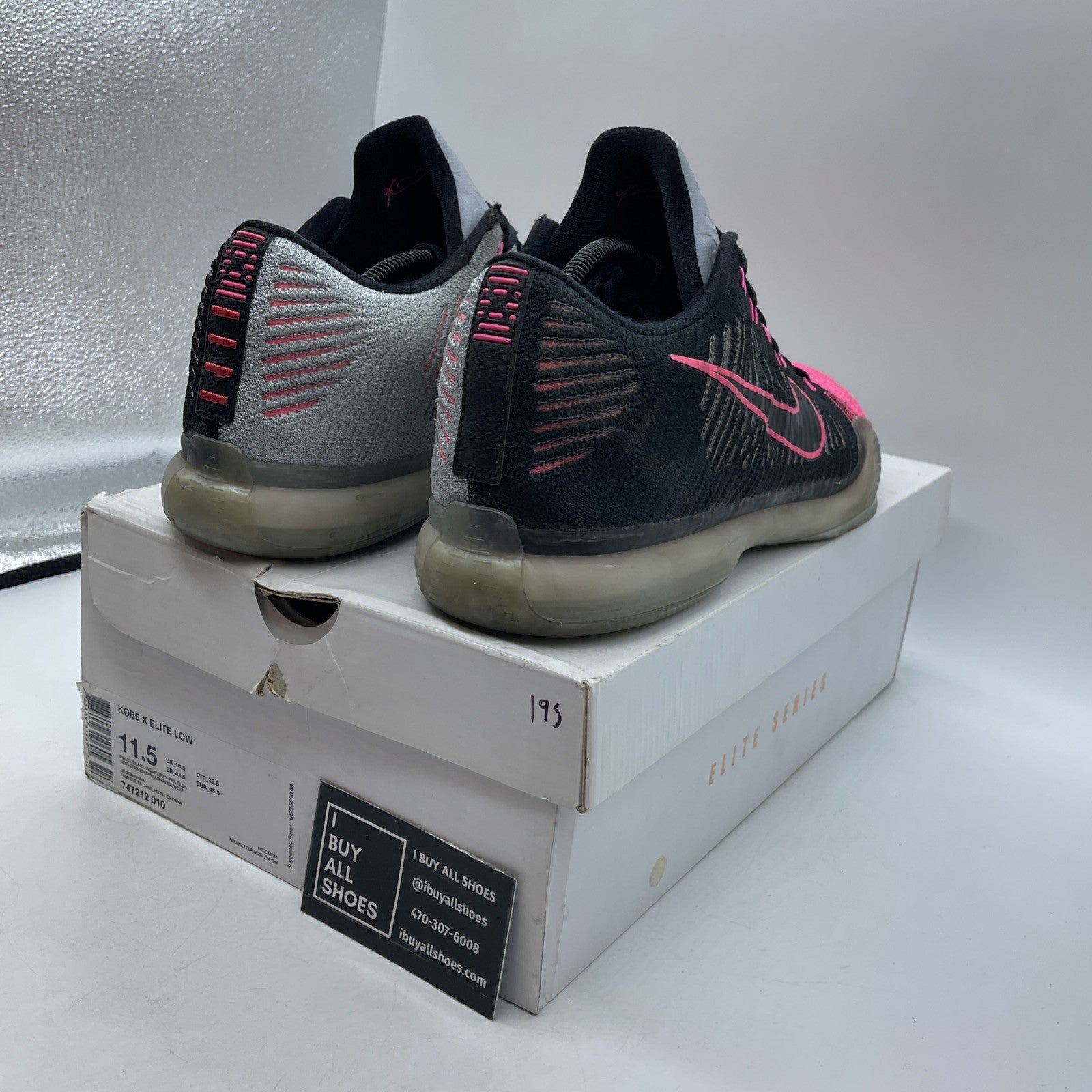 Size 11.5 - Nike Kobe 10 Elite Mambacurial (747212-010)