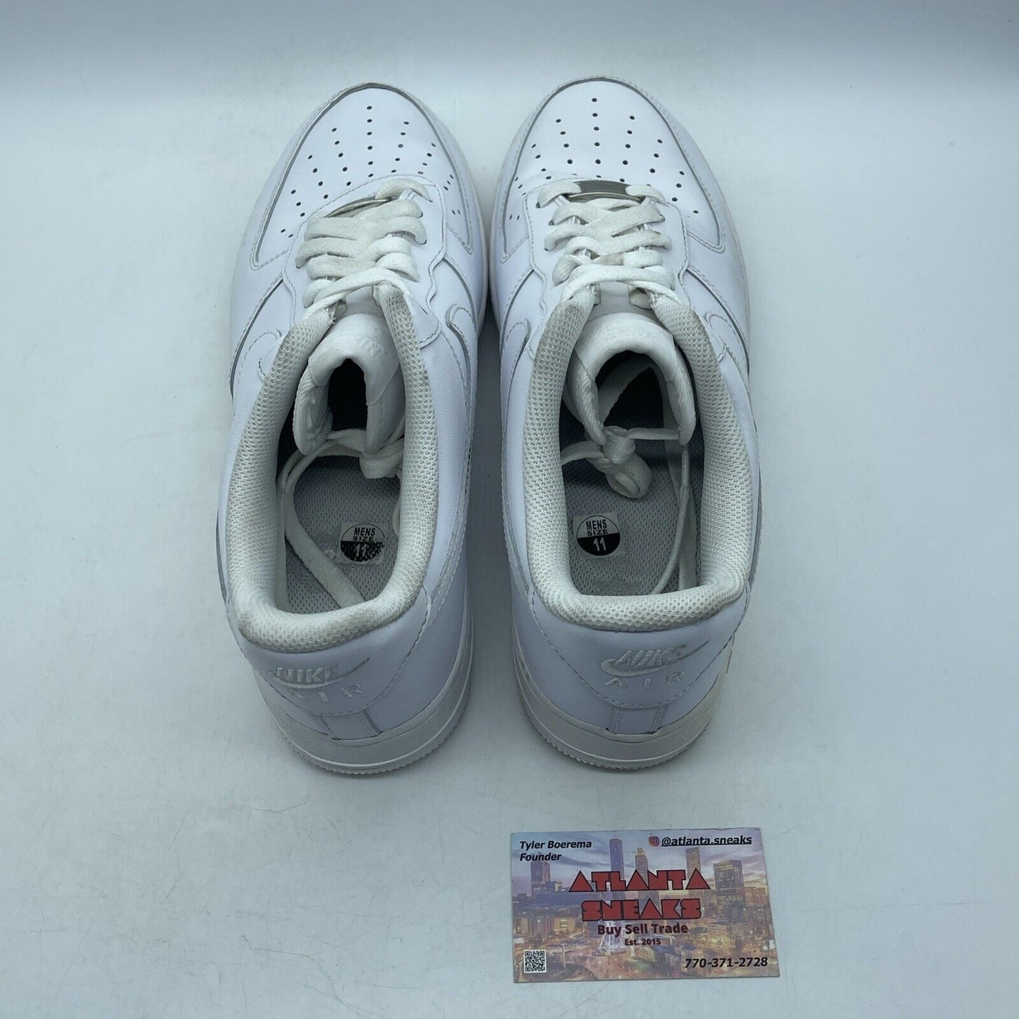 Size 11 - Nike Air Force 1 '07 Low Triple White Leather (CW2288-111)