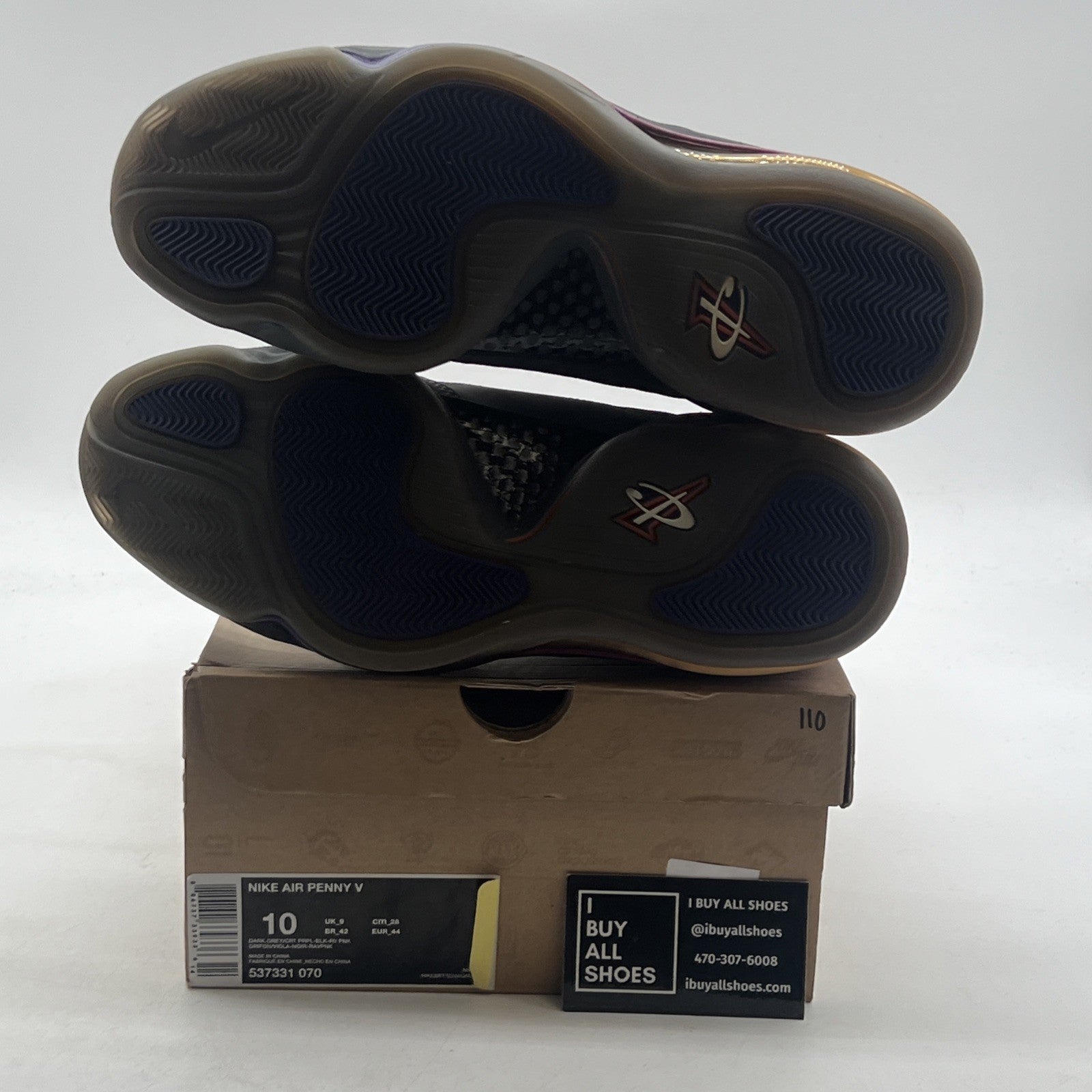 Size 10 - Nike Air Penny 5 Phoenix (537331-070)