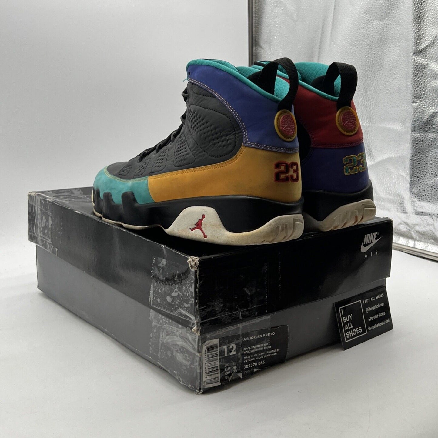 Size 12 - Air Jordan 9 Retro Dream It, Do It (302370-065)