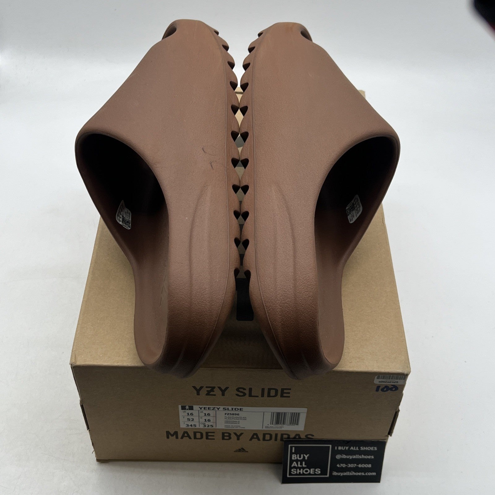 Size 16 - adidas Yeezy Slide Brown (FZ5896)