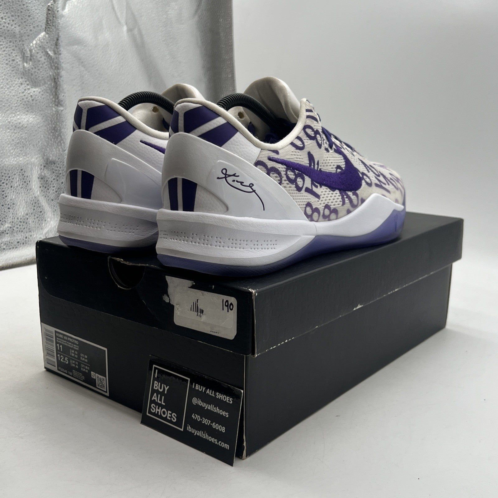 Size 11 - Nike Kobe 8 Protro Court Purple (FQ3549-100)