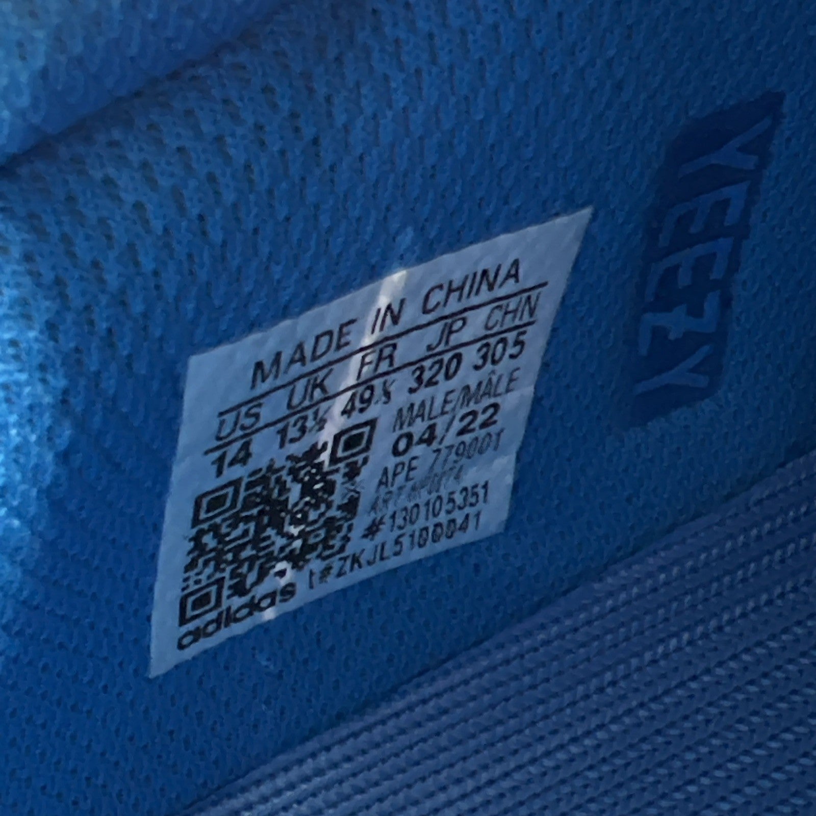 Size 14 - adidas Yeezy Boost 700 Hi-Res Blue (HP6674)