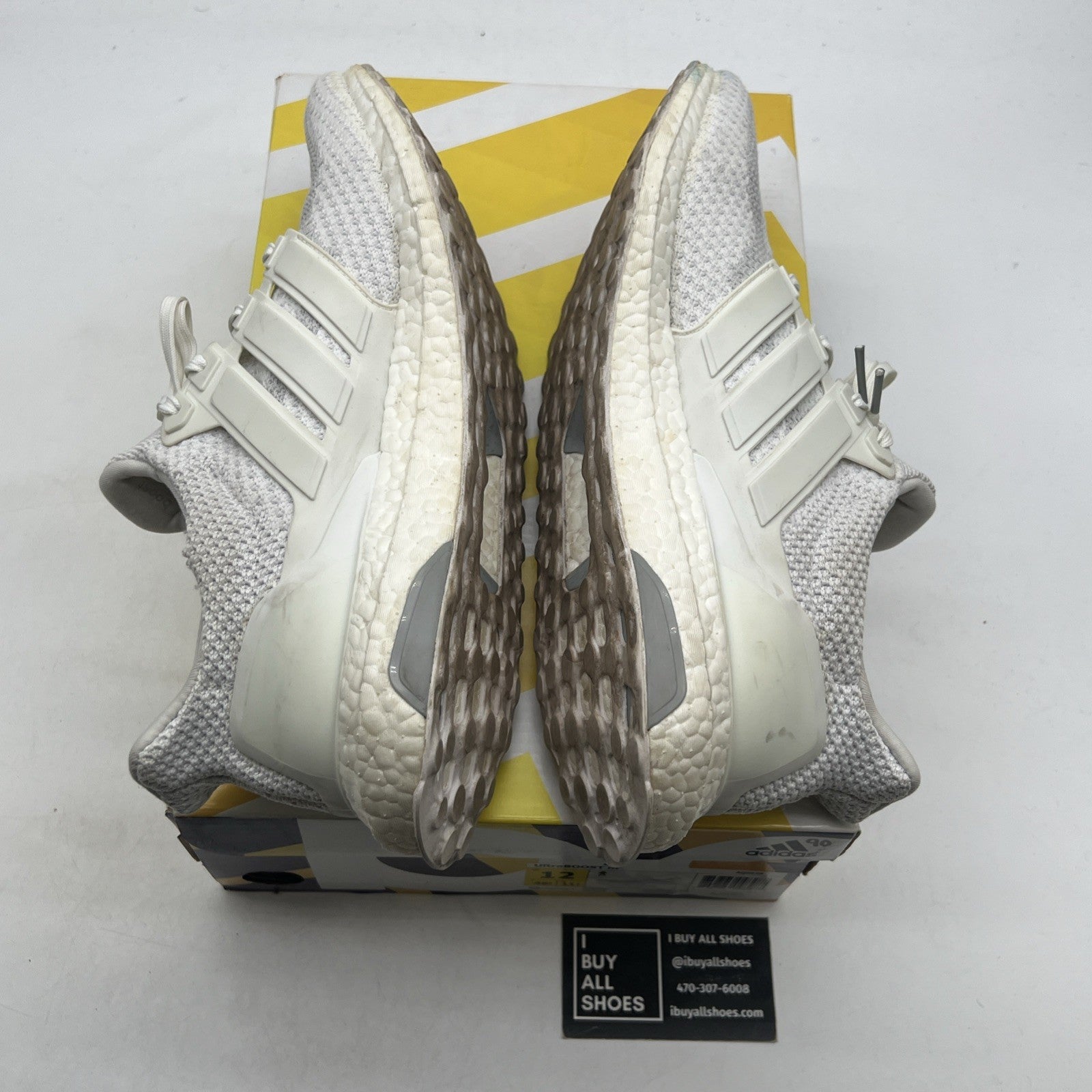 Size 12 - adidas UltraBoost 2.0 Triple White (AQ5929)