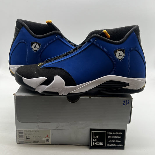 Size 14 - Air Jordan 14 Retro Laney (487471-407)