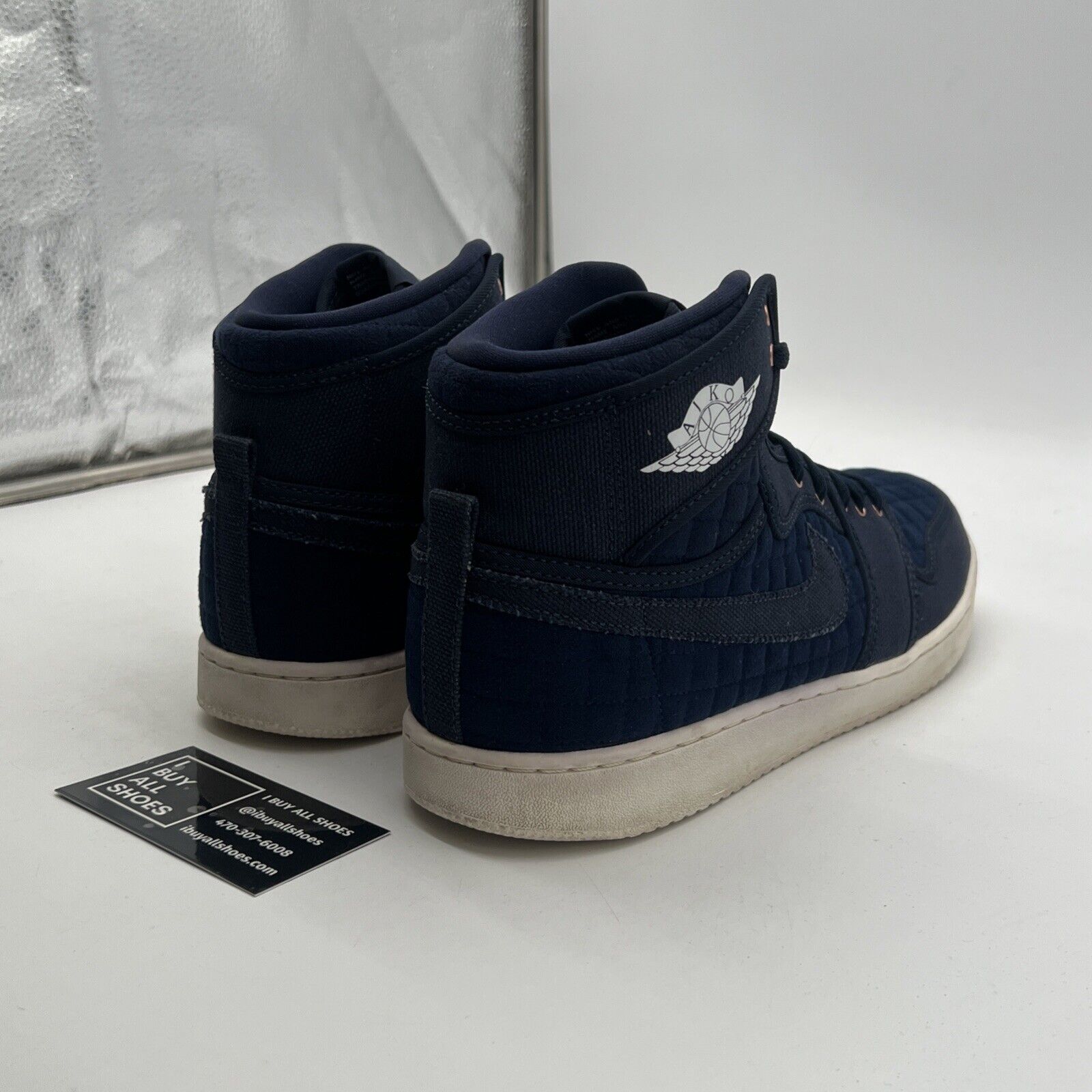 Size 11.5 - Jordan AJKO OG Canvas High Obsidian (638471-403)